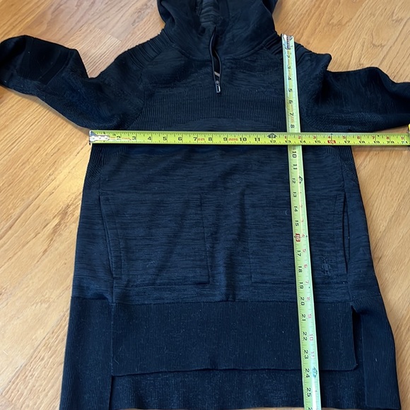 Smartwool intraknit merino sport fleece pullover size small black - Picture 6 of 14